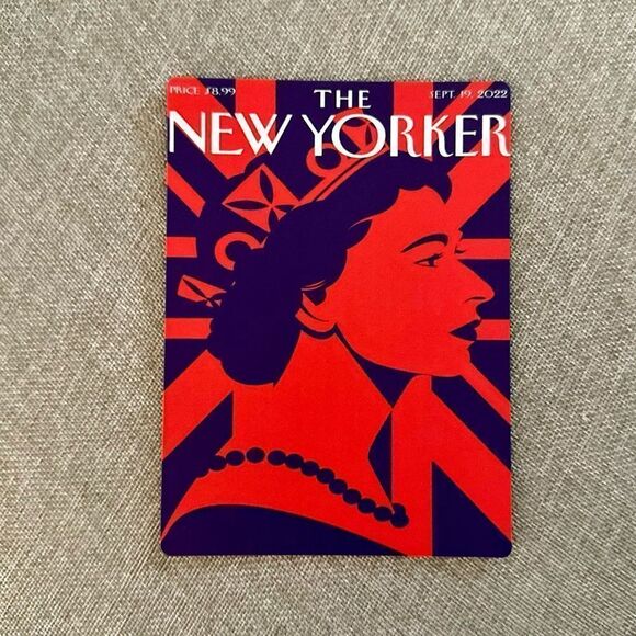 COPY - New Yorker Magazine Malika Favre Queen Elizabeth Magnet - Picture 4 of 5